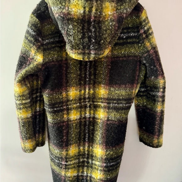 Cozy Plaid Hooded Teddy Jacket - Picture 2 of 4
